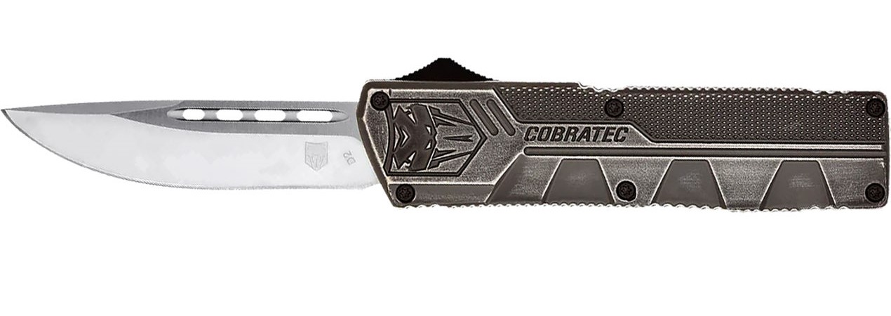 Knives Cobratec Knives CBT STONEWASH LTWT DROP POINT